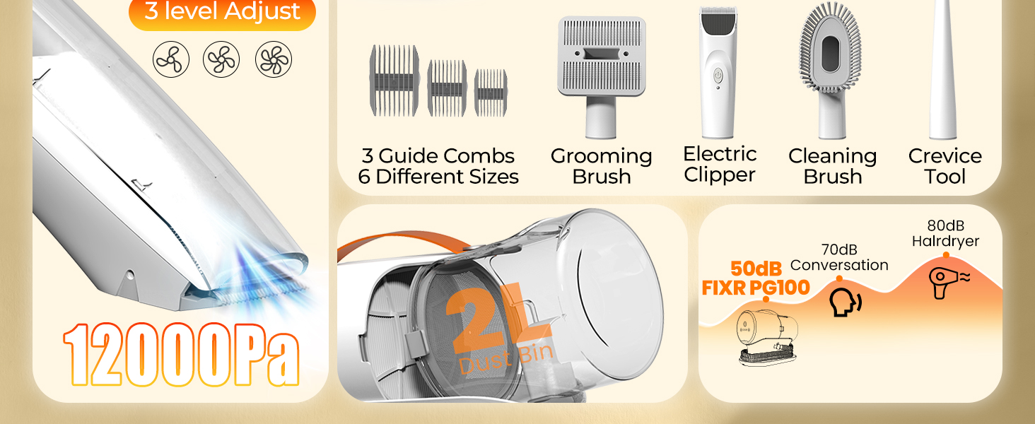 pet grooming vacuum for dogs