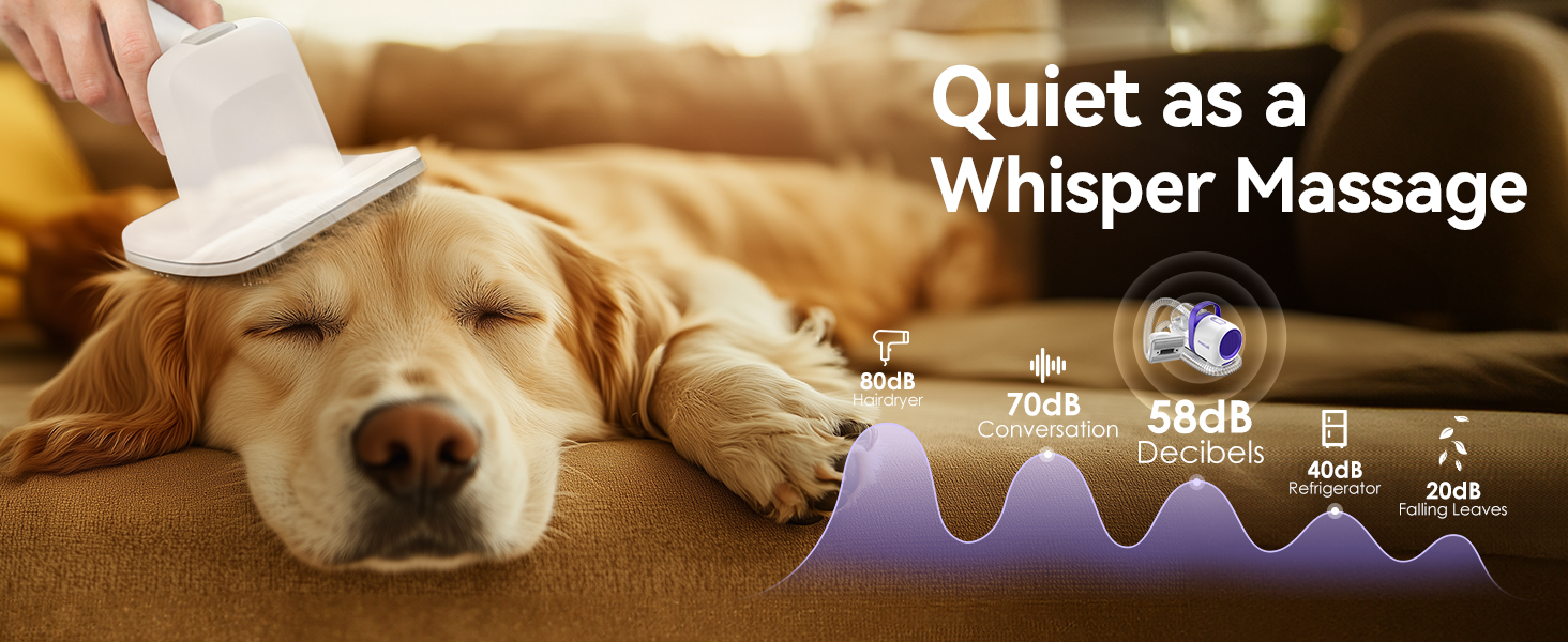 quiet dog grooming vacuum
