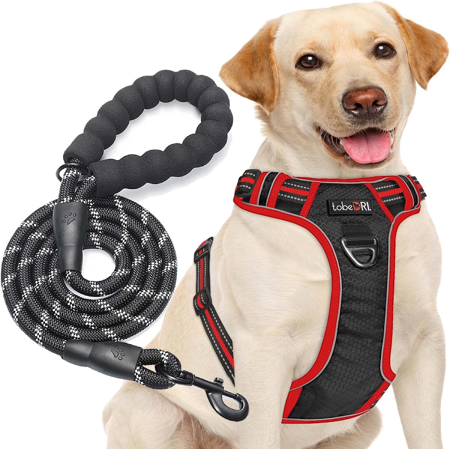 Adjustable No-Pull Dog Harness – Reflective Oxford Fabric - Image 5