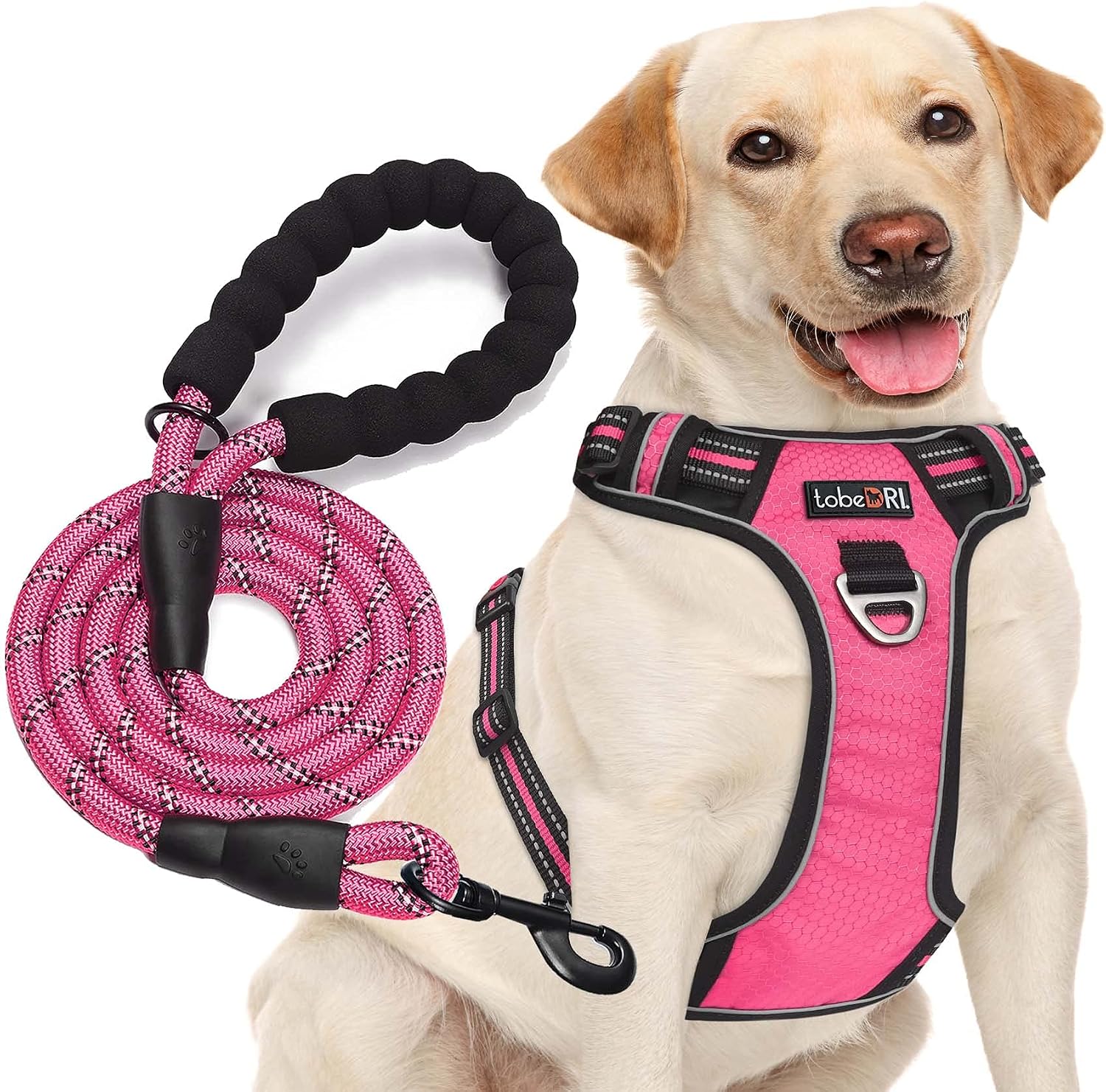 Adjustable No-Pull Dog Harness – Reflective Oxford Fabric - Image 8